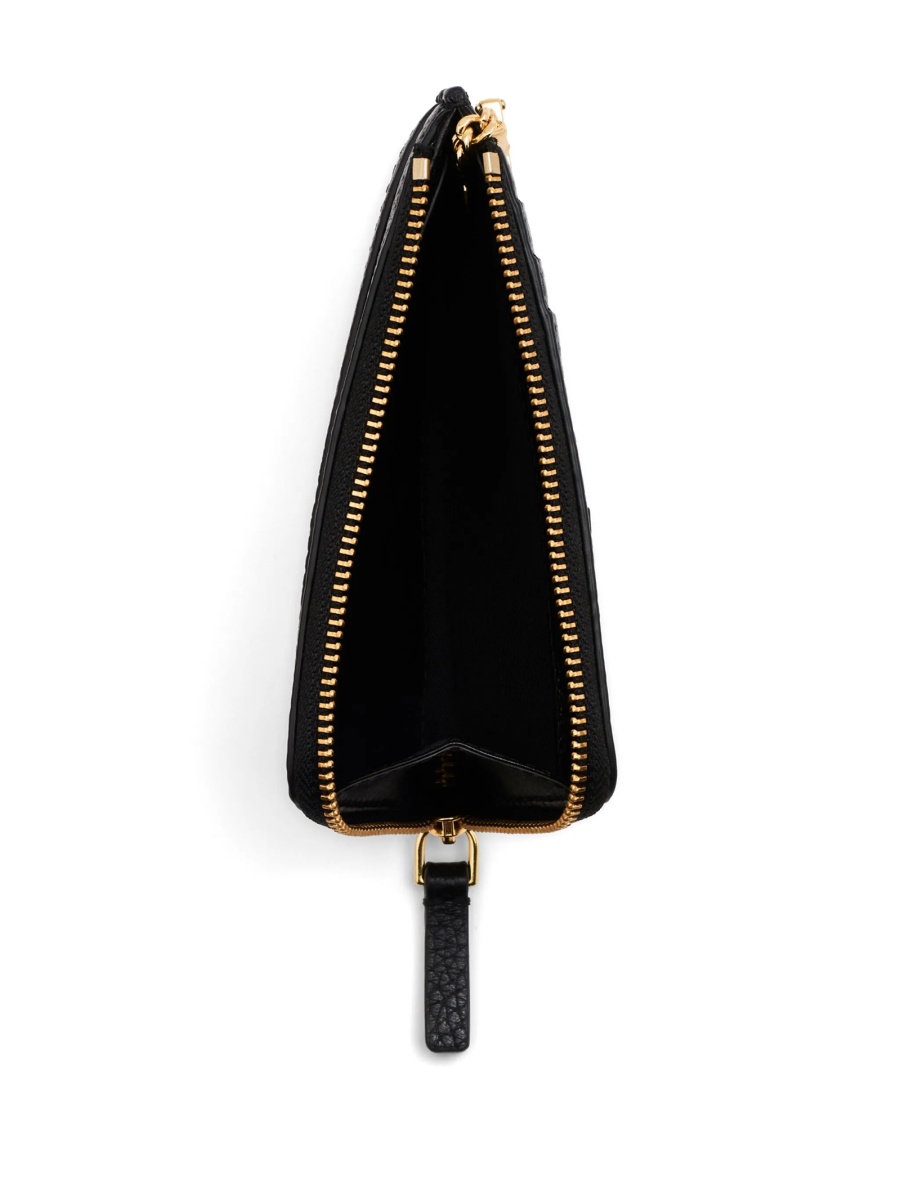 Portofel Marc Jacobs negru din piele - Img 3