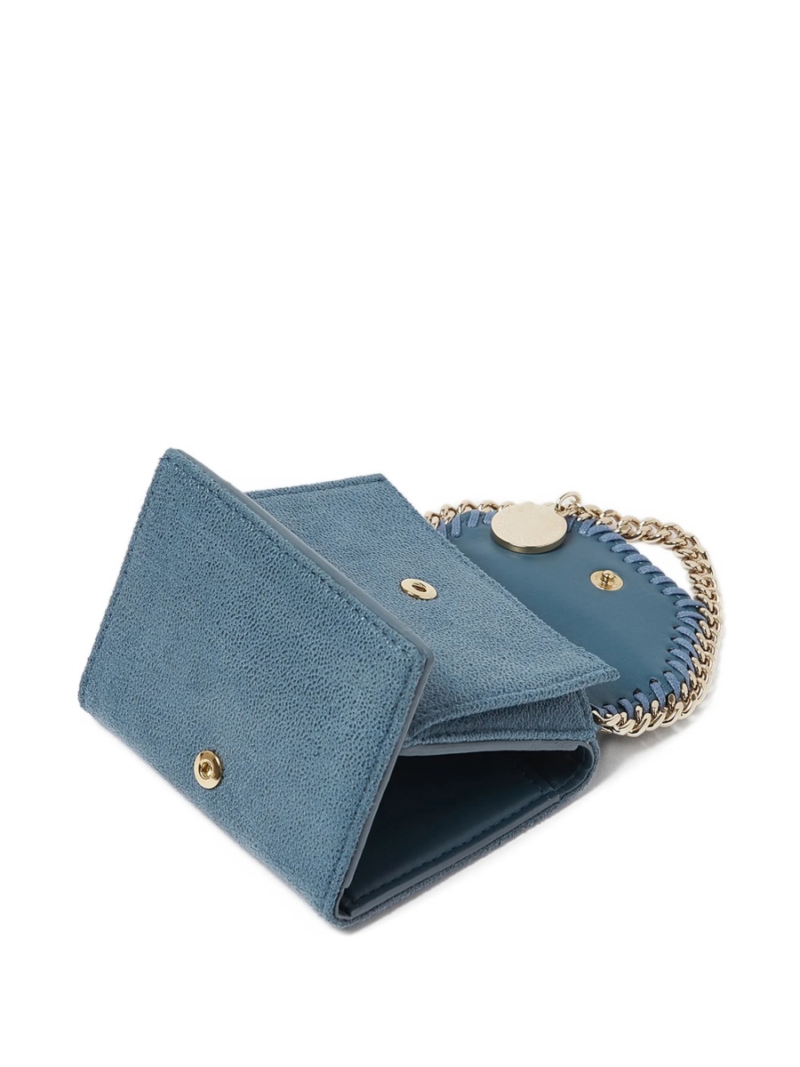 Portofel Stella McCartney falabella albastru din polyester - Img 4