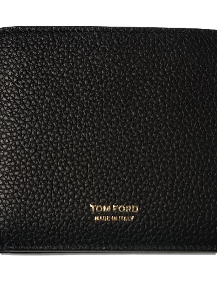 Portofel Tom Ford negru din piele - Img 2