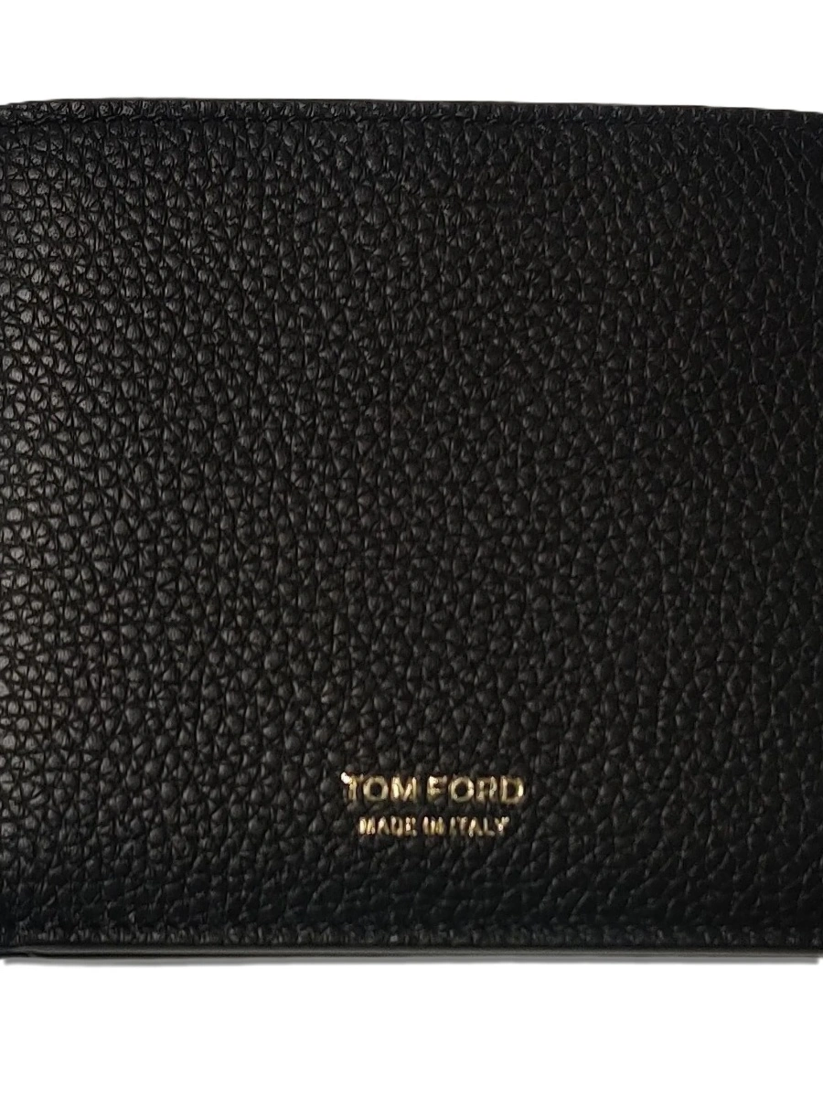 Portofel Tom Ford negru din piele - Img 2