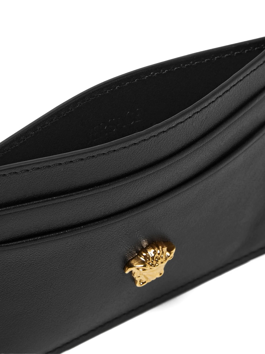 Portofel Versace negru din piele - Img 3