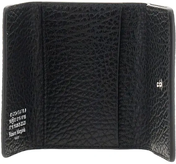 Portofele 'Four Stitches' leather mini wallet - Img 3