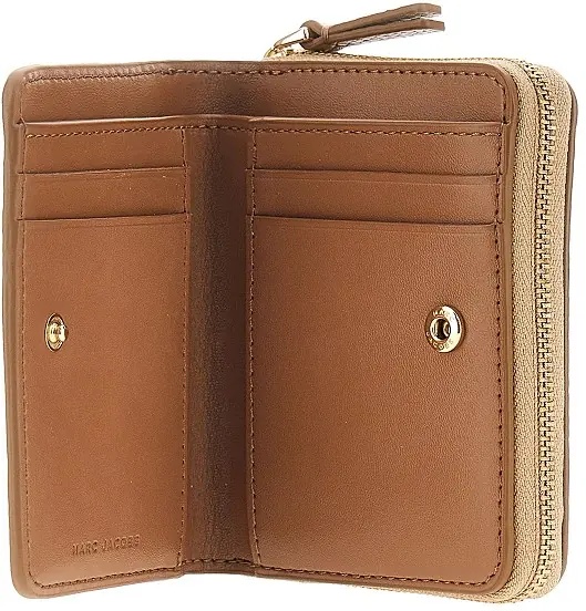 Portofele Grained leather mini compact wallet - Img 3