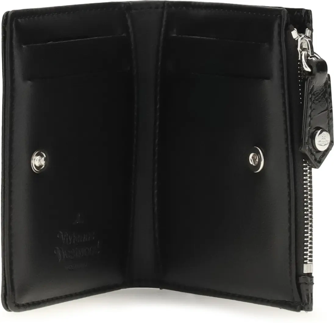 Portofele Slim Flap leather Wallet with Orb plaque - Img 3