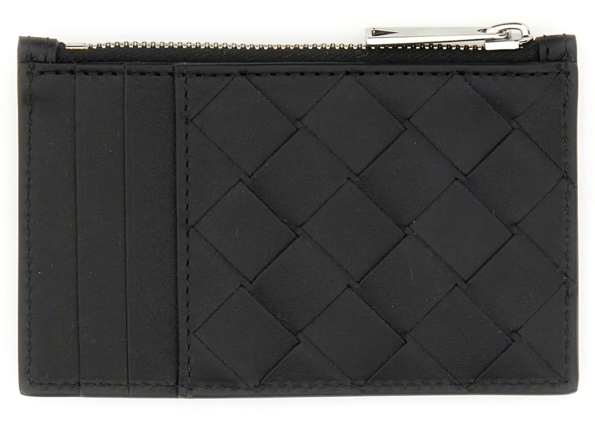 Portofele Woven Card Holder With Zipper - Img 2