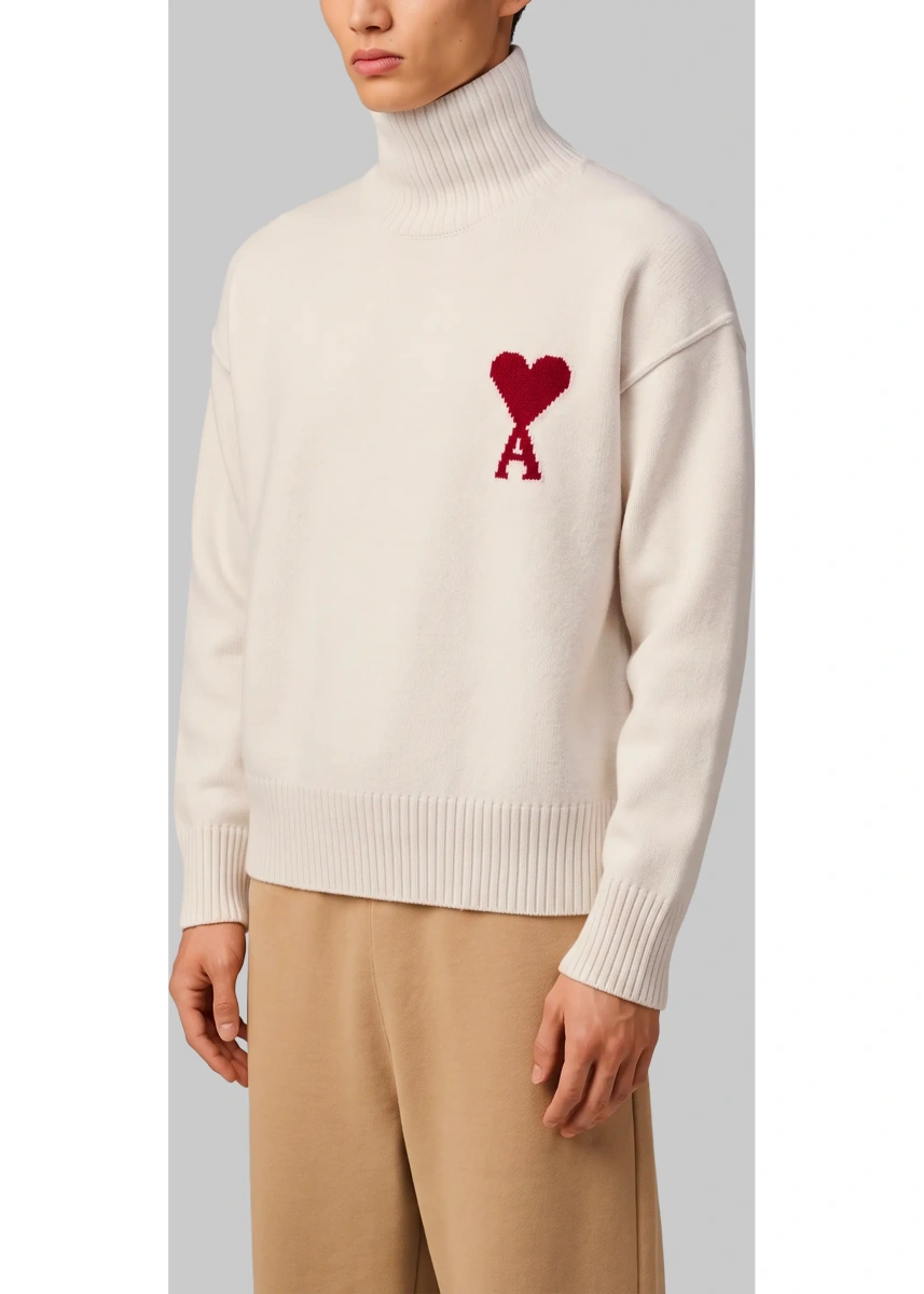 Pulover Ami De Coeur Turtleneck Sweater - Img 2