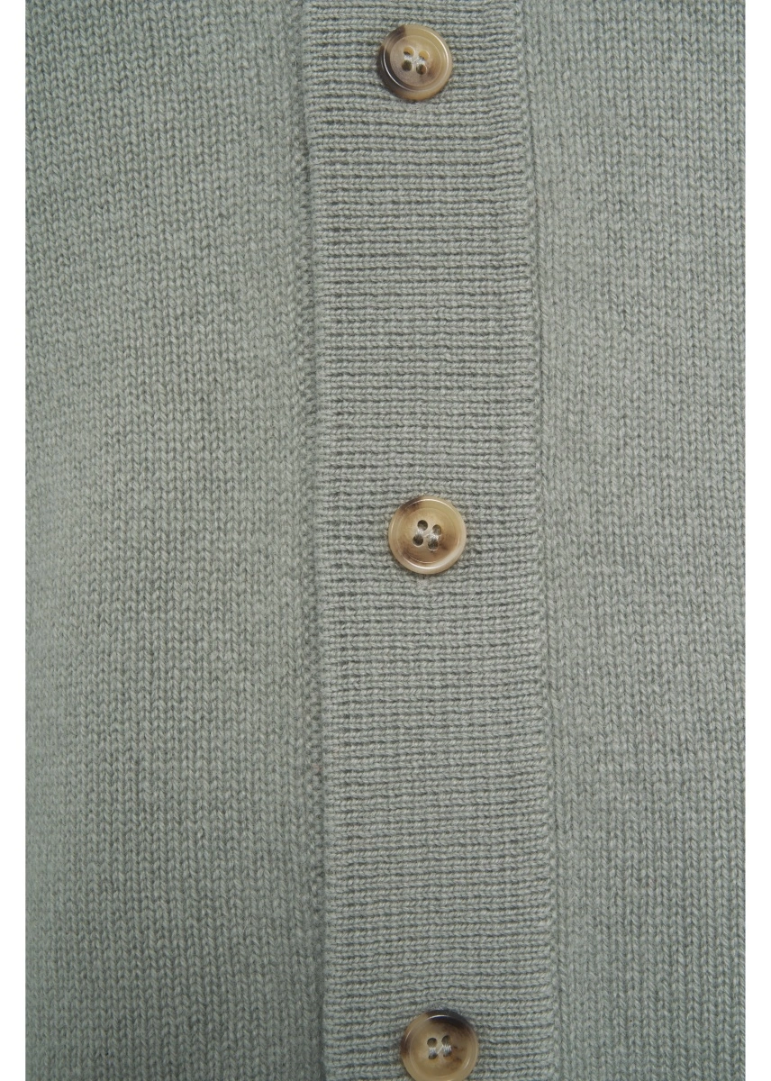 Pulover casual Soft Goat gri din casmir - Img 4