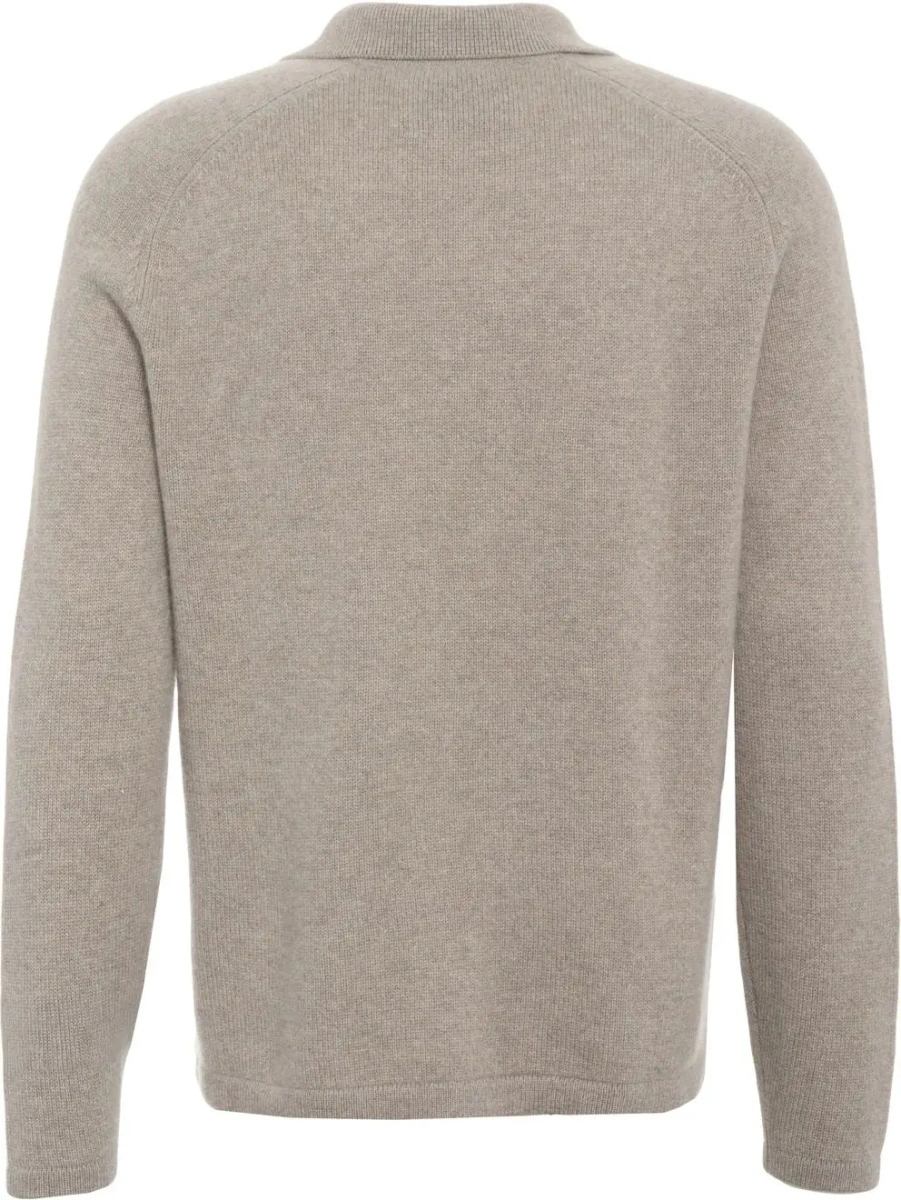 Pulover casual Soft Goat maro din casmir - Img 3