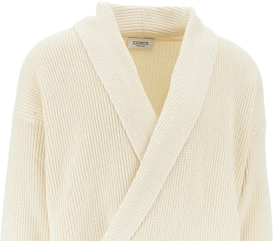 Pulover Cotton knitted cardigan - Img 2