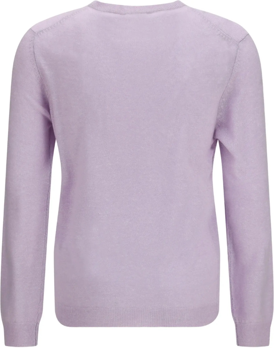 Pulover Crewneck Sweater in cashmere and linen - Img 5