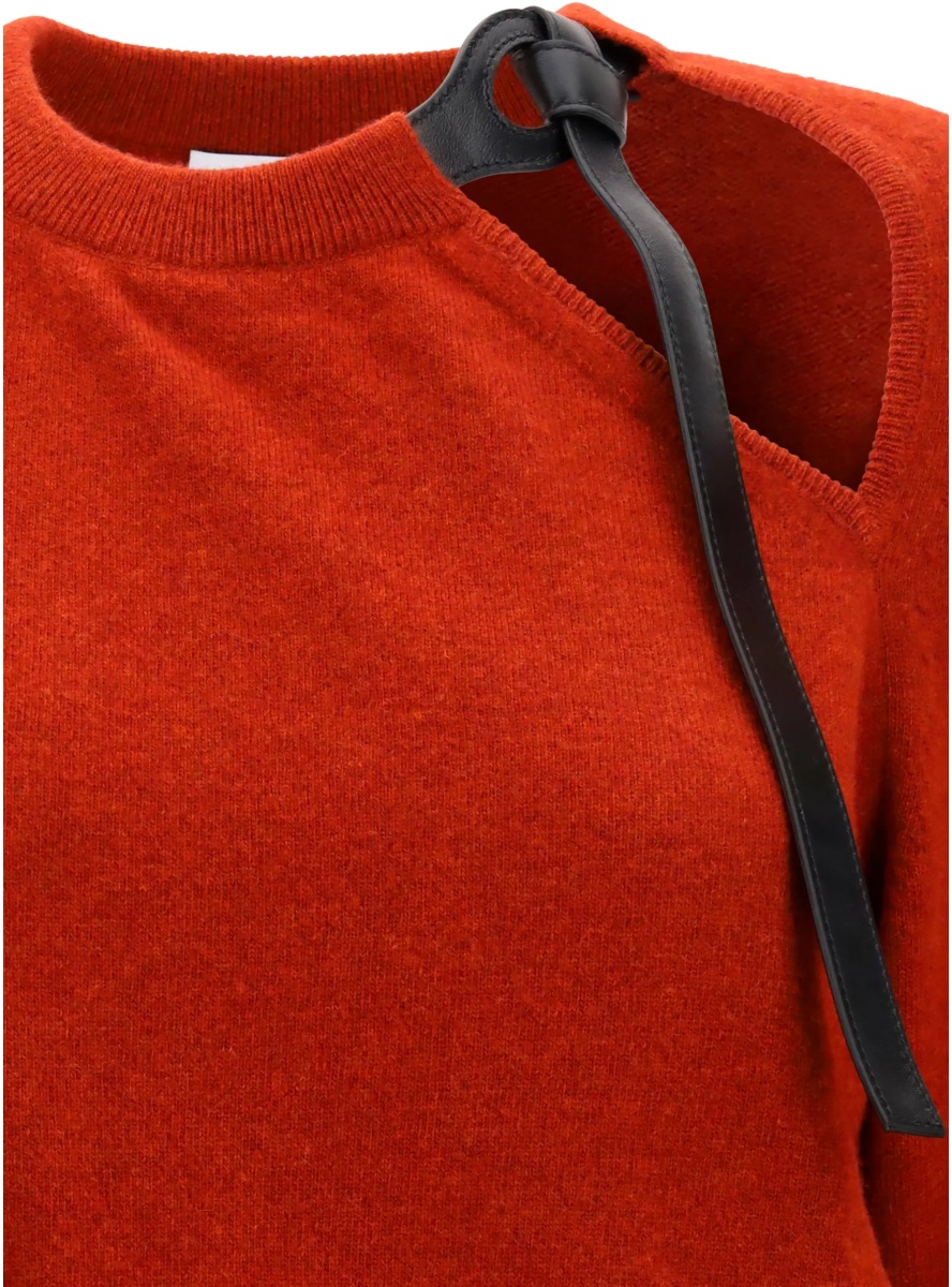 Pulover Crewneck Sweater with cut-out detail - Img 3
