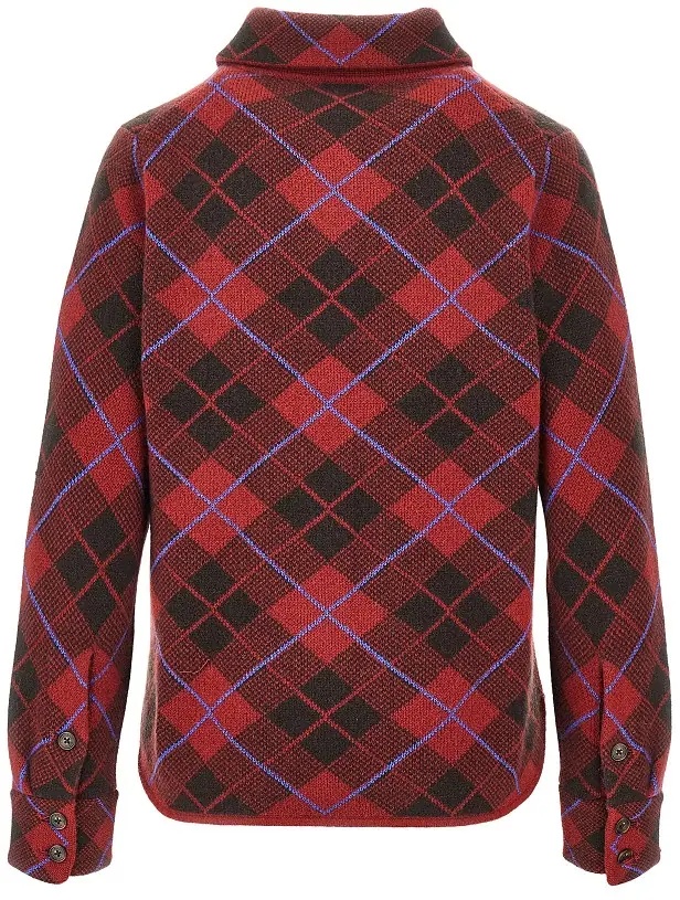 Pulover 'Dylan' check cashmere shirt - Img 3