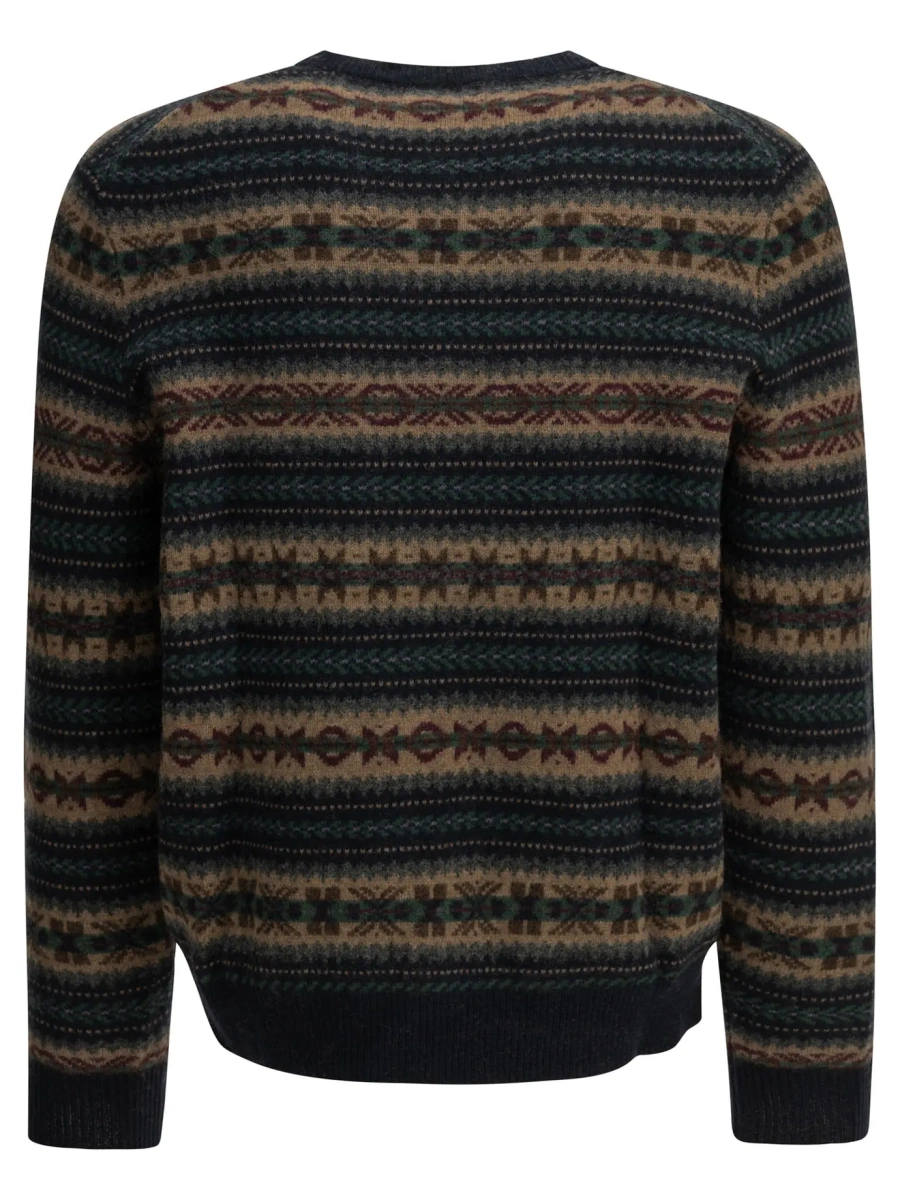 Pulover "Fair Isle" Crew-Neck Sweater - Img 2