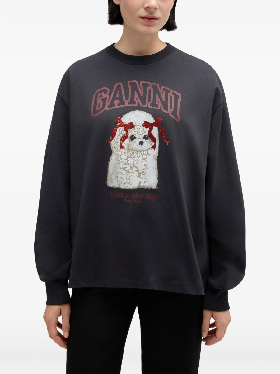 Pulover Ganni gri - Img 3
