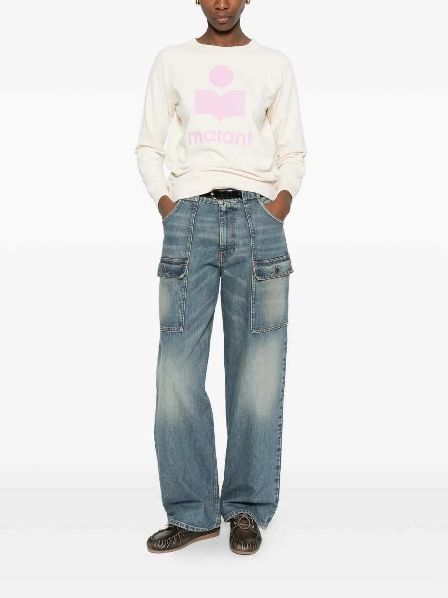 Pulover ISABEL MARANT ETOILE neutru - Img 2