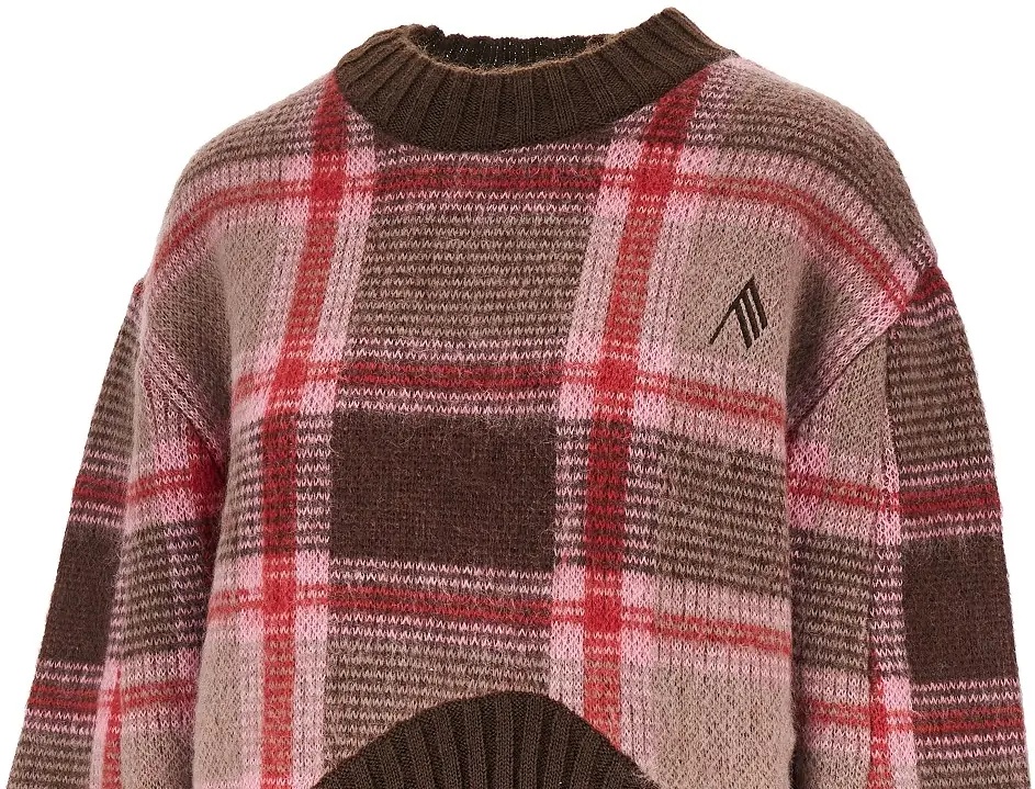 Pulover Knitted sweater with logo embroidery - Img 2