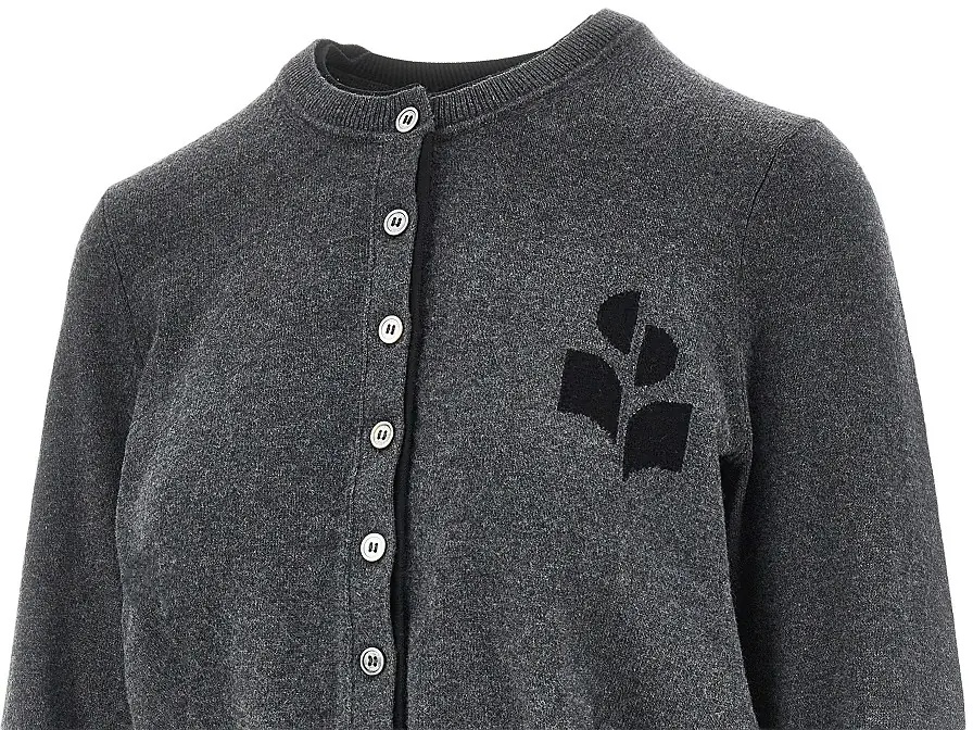 Pulover 'Lona' cotton and wool cardigan - Img 2
