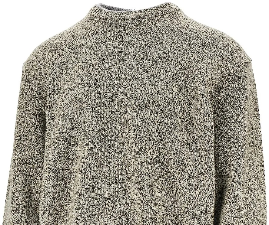 Pulover Merino wool sweater with logo intarsia - Img 2
