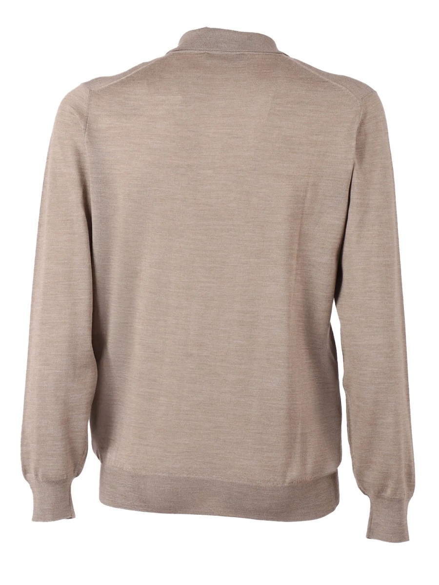 Pulover POLO-SHIRT L/S KNITTED SWEATER MAN - Img 2