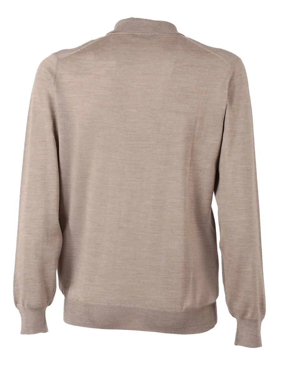 Pulover POLO-SHIRT L/S KNITTED SWEATER MAN - Img 2