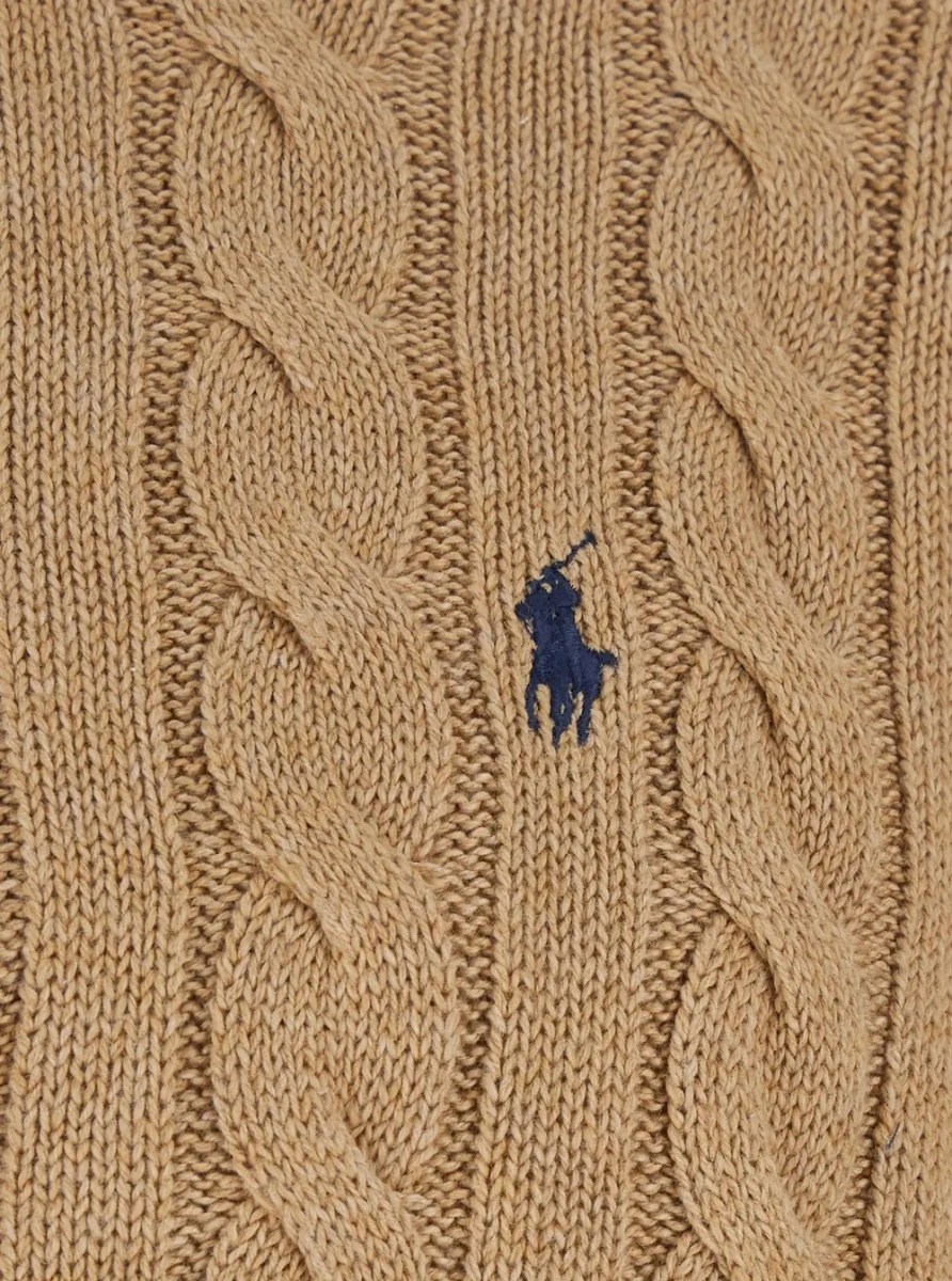 Pulover Ralph Lauren bej din bumbac - Img 3