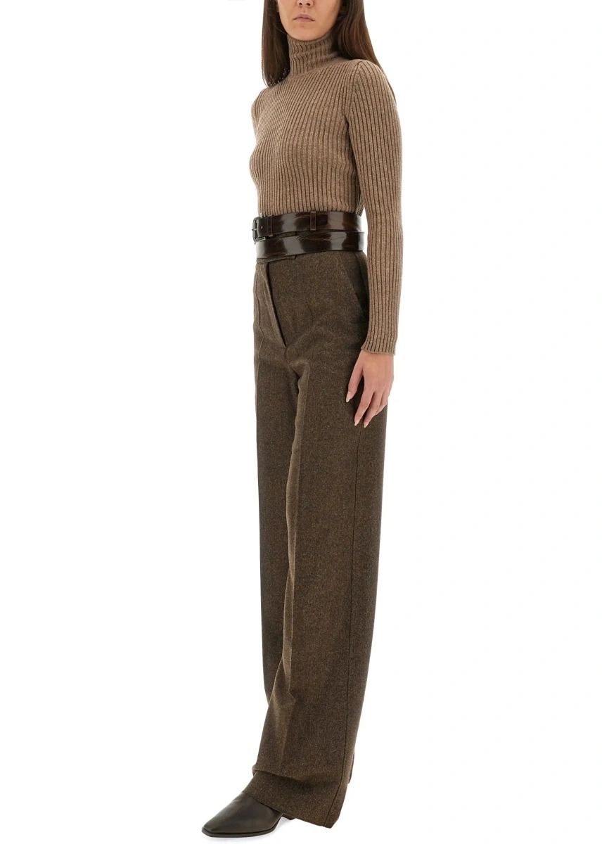 Pulover Ribbed Turtleneck Sweater - Img 2