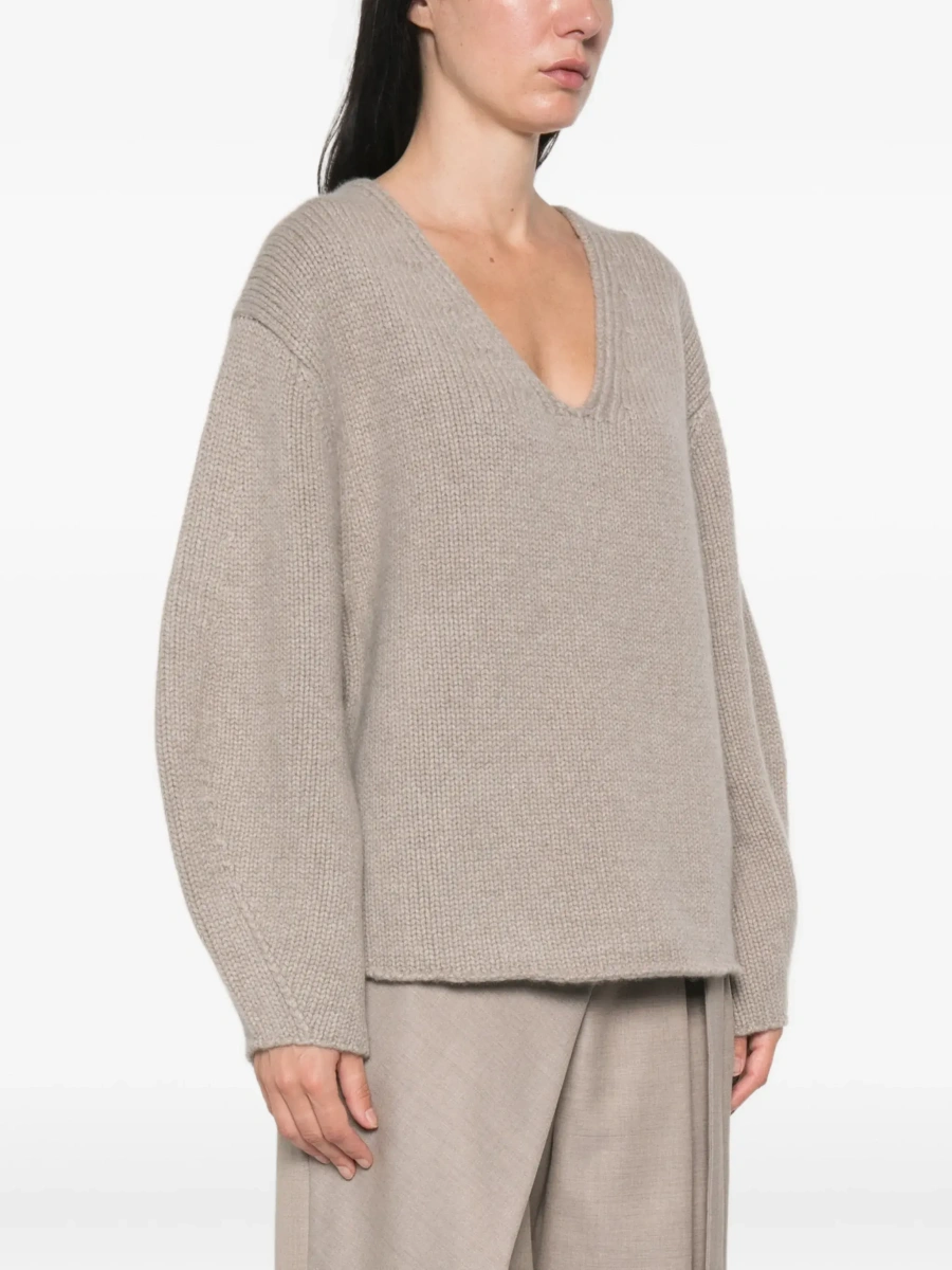 Pulover Soft Goat gri din casmir - Img 5