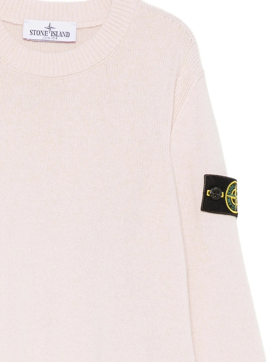 Pulover Stone Island roz din lana - Img 5
