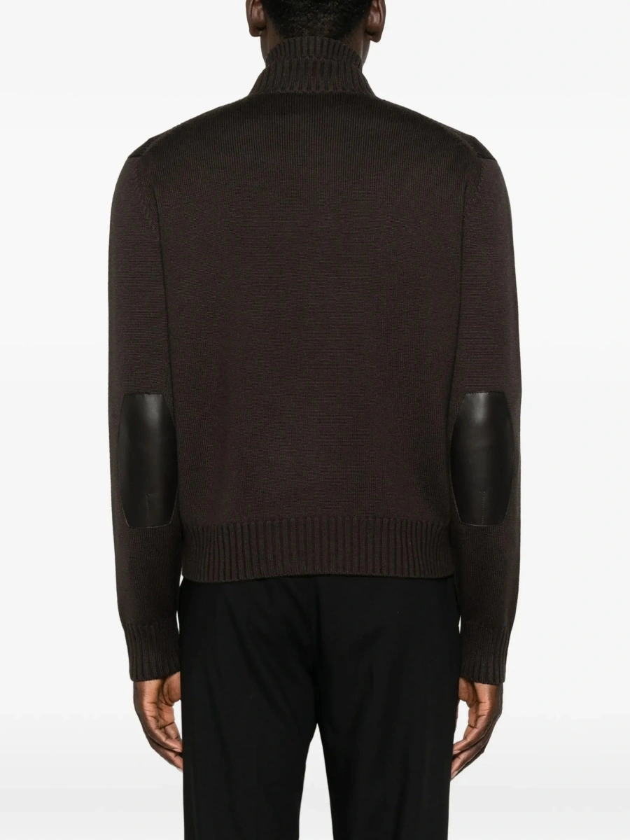 Pulover Tom Ford maro din bumbac - Img 6