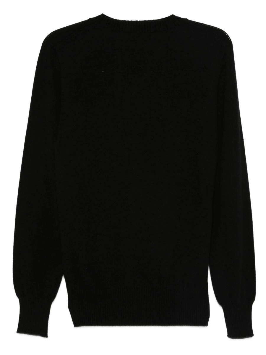 Pulover tricotat Alberta Ferretti negru - Img 2