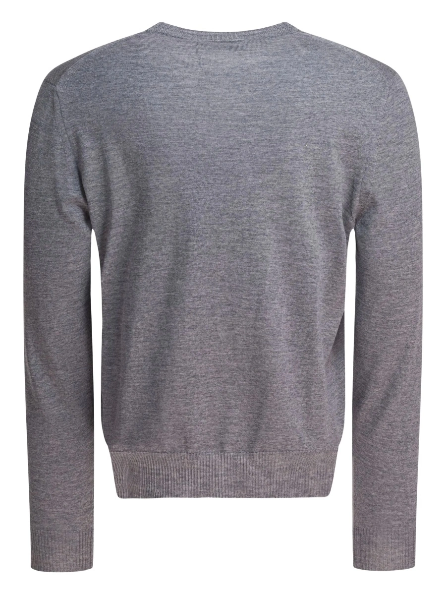 Pulover tricotat Alexander McQueen gri - Img 2