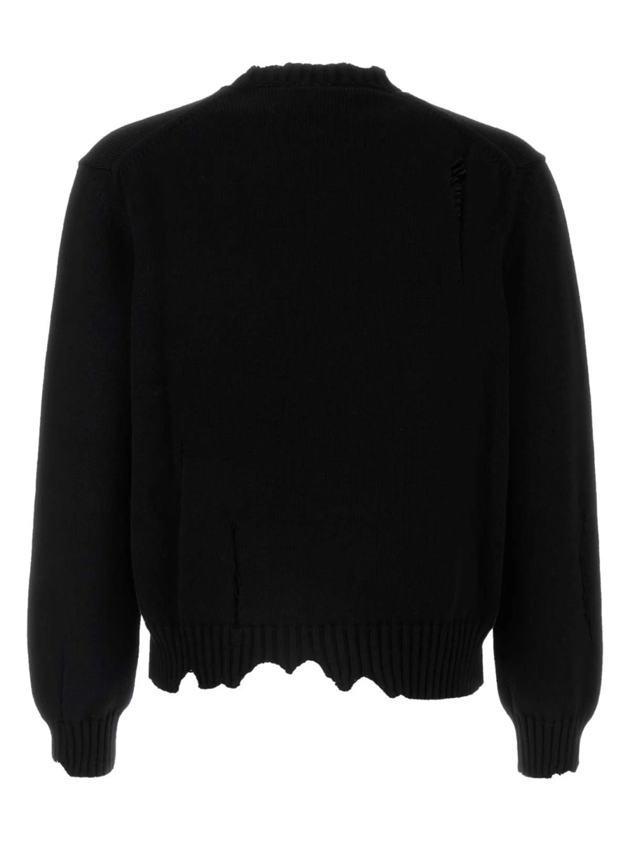Pulover tricotat Alexander McQueen negru - Img 2
