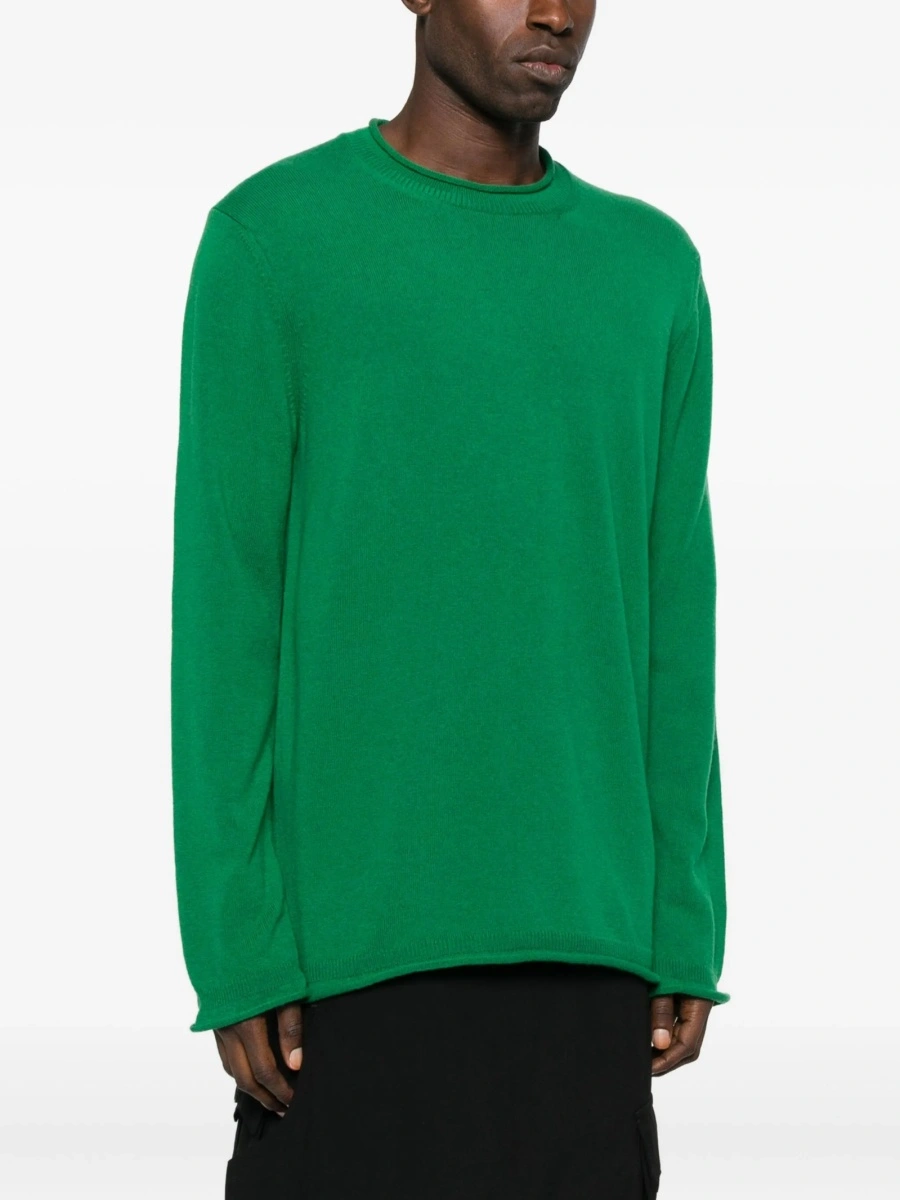 Pulover tricotat Comme des Garçons verde - Img 3