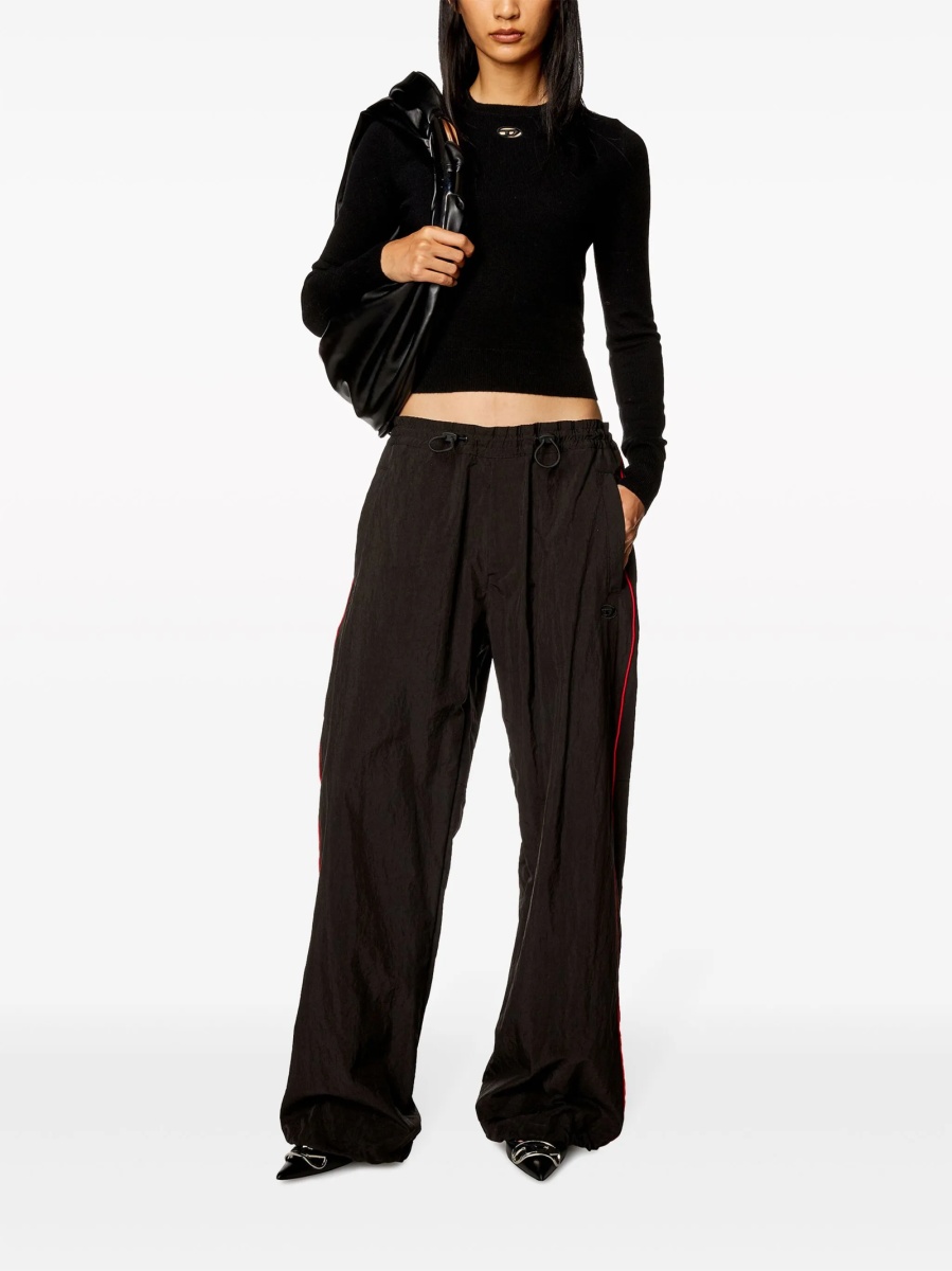 Pulover tricotat Diesel negru - Img 2