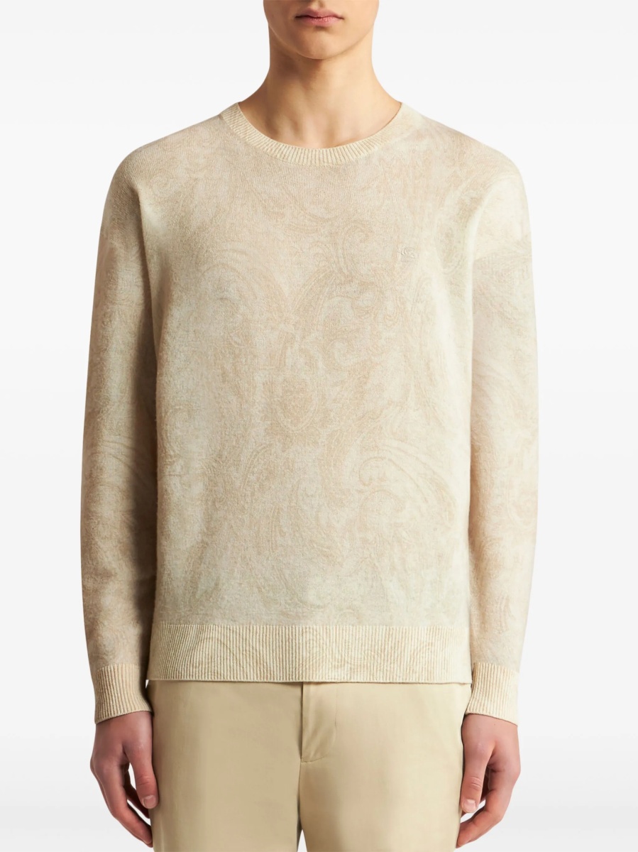 Pulover tricotat ETRO neutru - Img 3