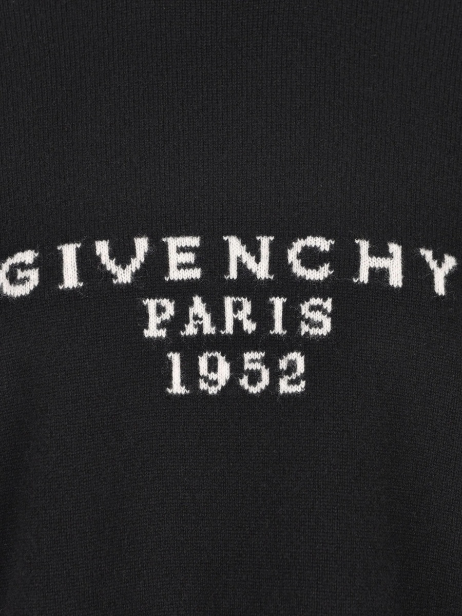 Pulover tricotat Givenchy negru - Img 3