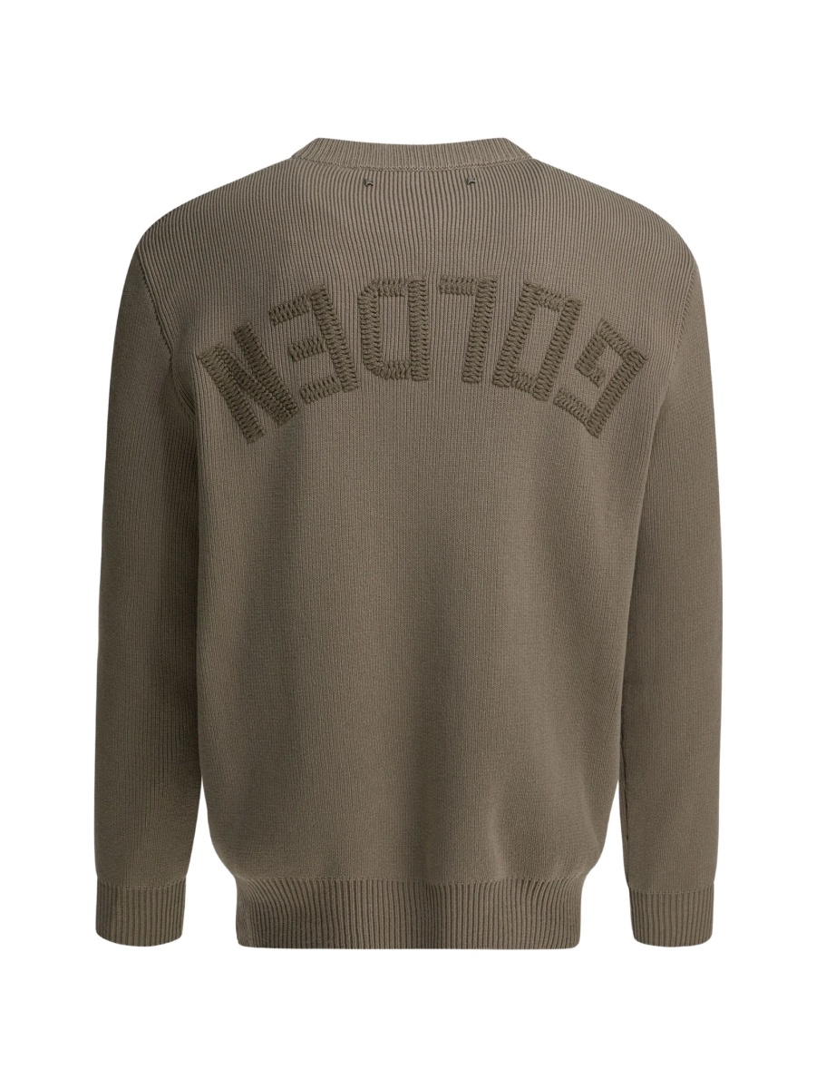 Pulover tricotat Golden Goose neutru - Img 2