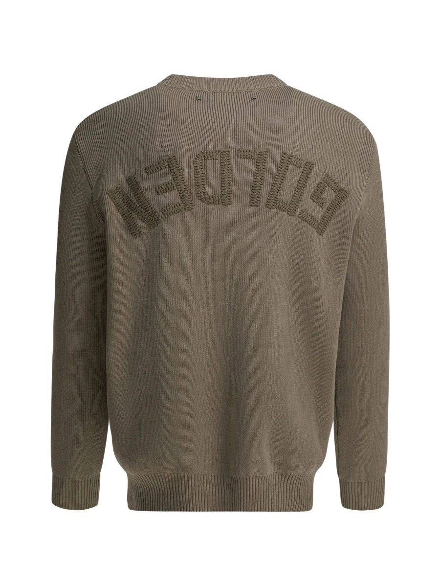 Pulover tricotat Golden Goose neutru - Img 2