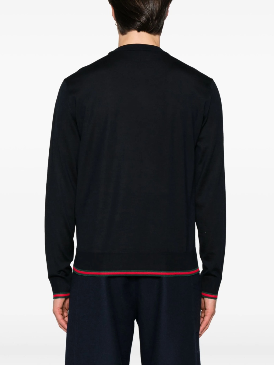 Pulover tricotat Gucci albastru - Img 4