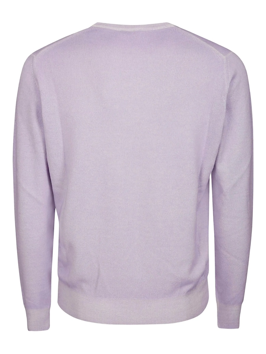 Pulover tricotat HINDUSTRIE violet - Img 2