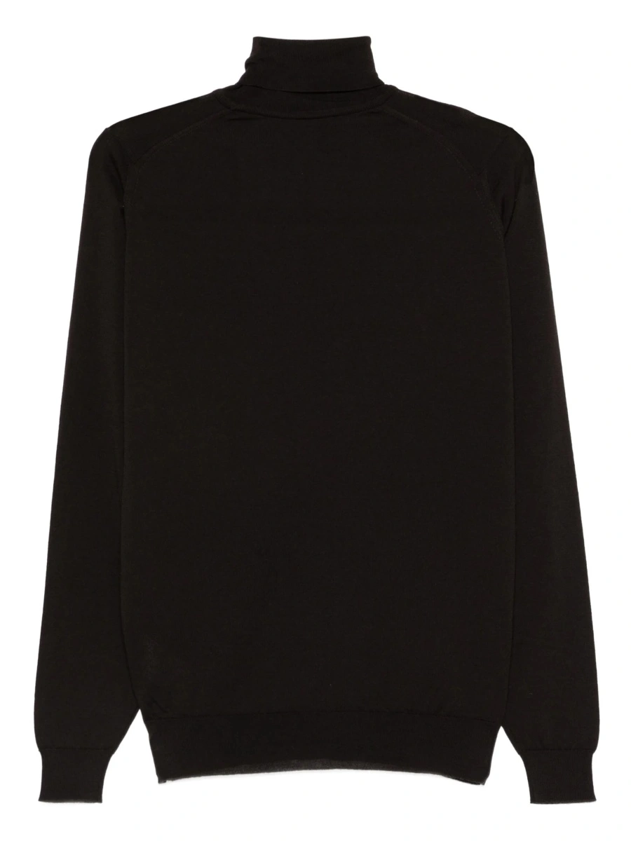 Pulover tricotat John Smedley maro - Img 2