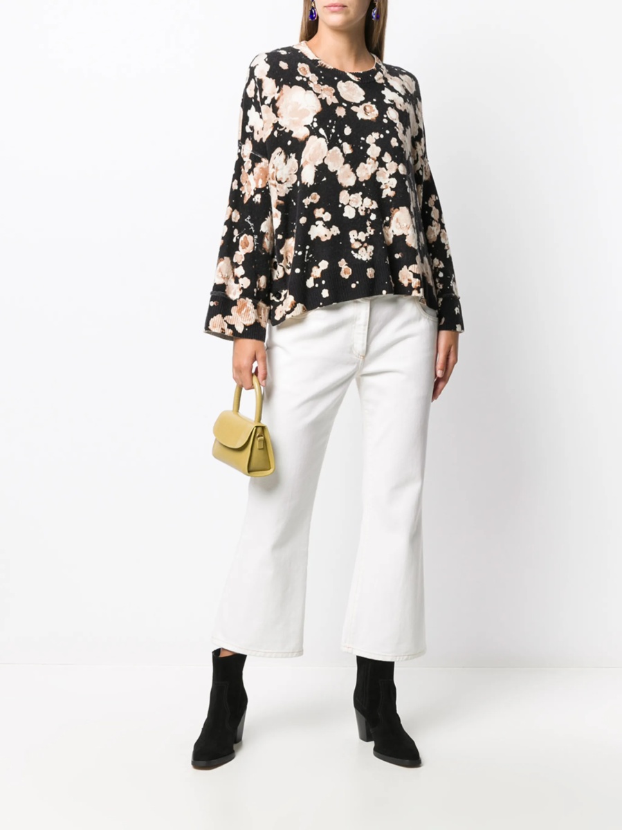 Pulover tricotat LOVE Moschino negru - Img 2