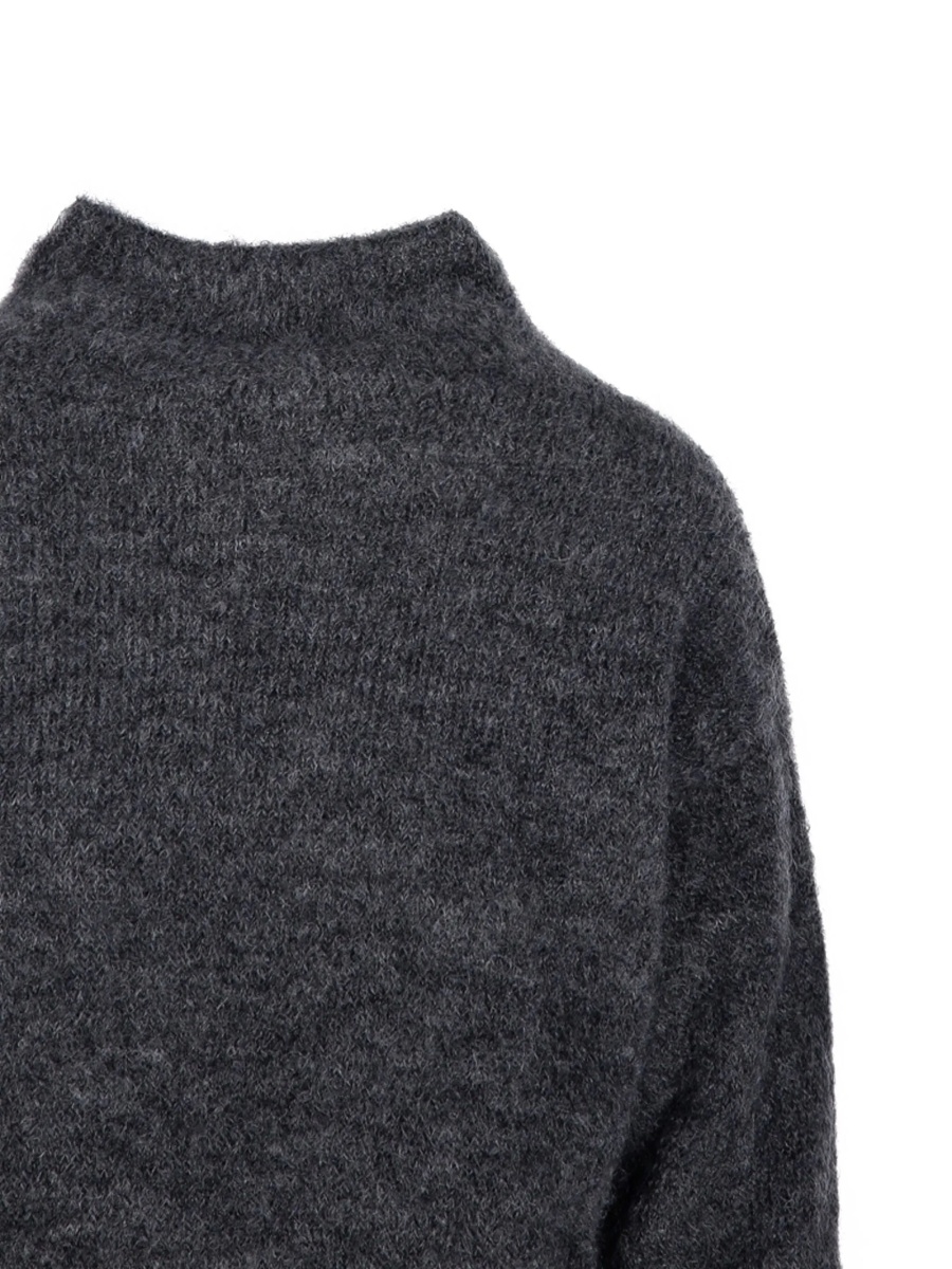 Pulover tricotat Max Mara gri - Img 3