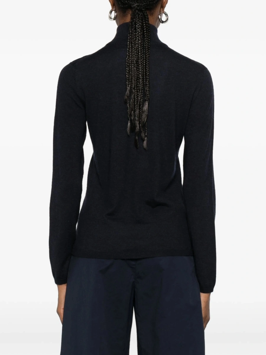 Pulover tricotat Max Mara negru - Img 4