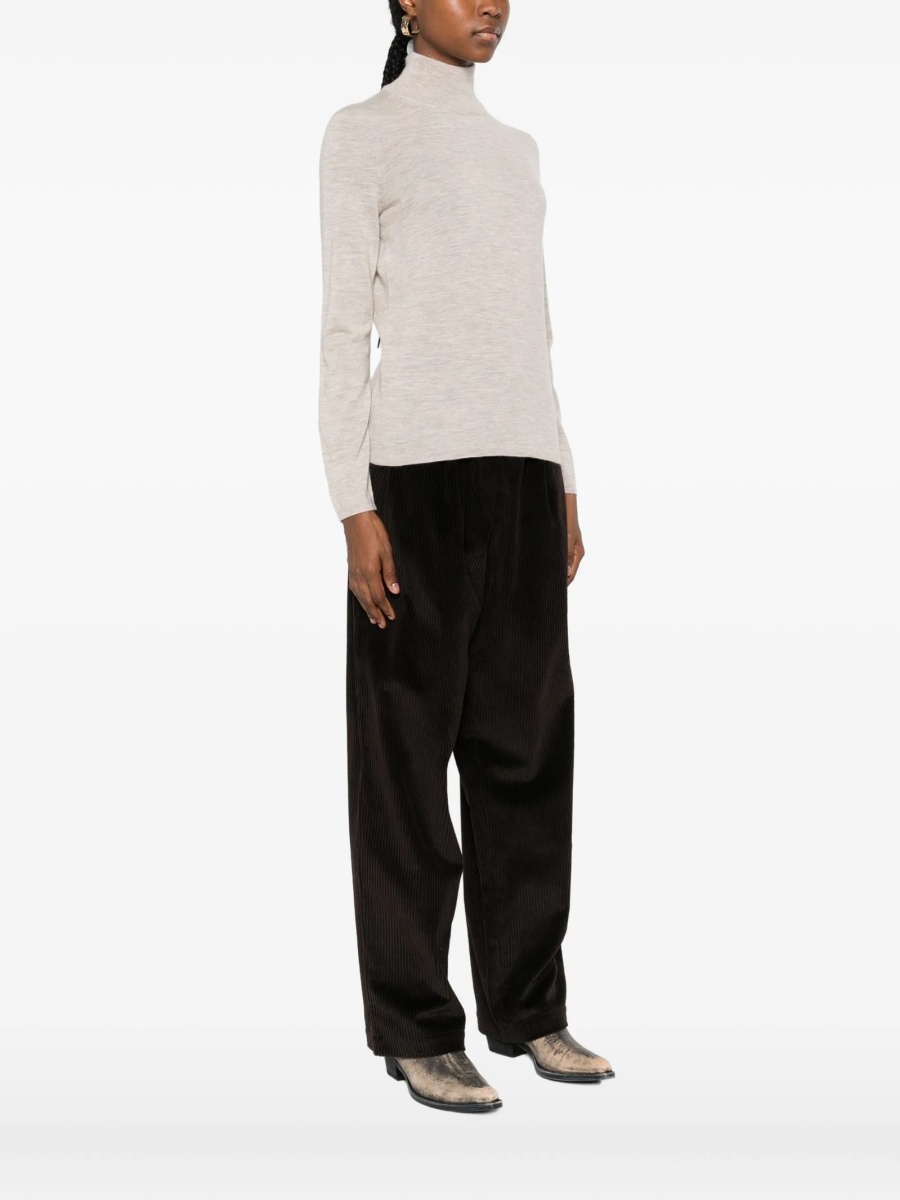 Pulover tricotat Max Mara neutru - Img 3