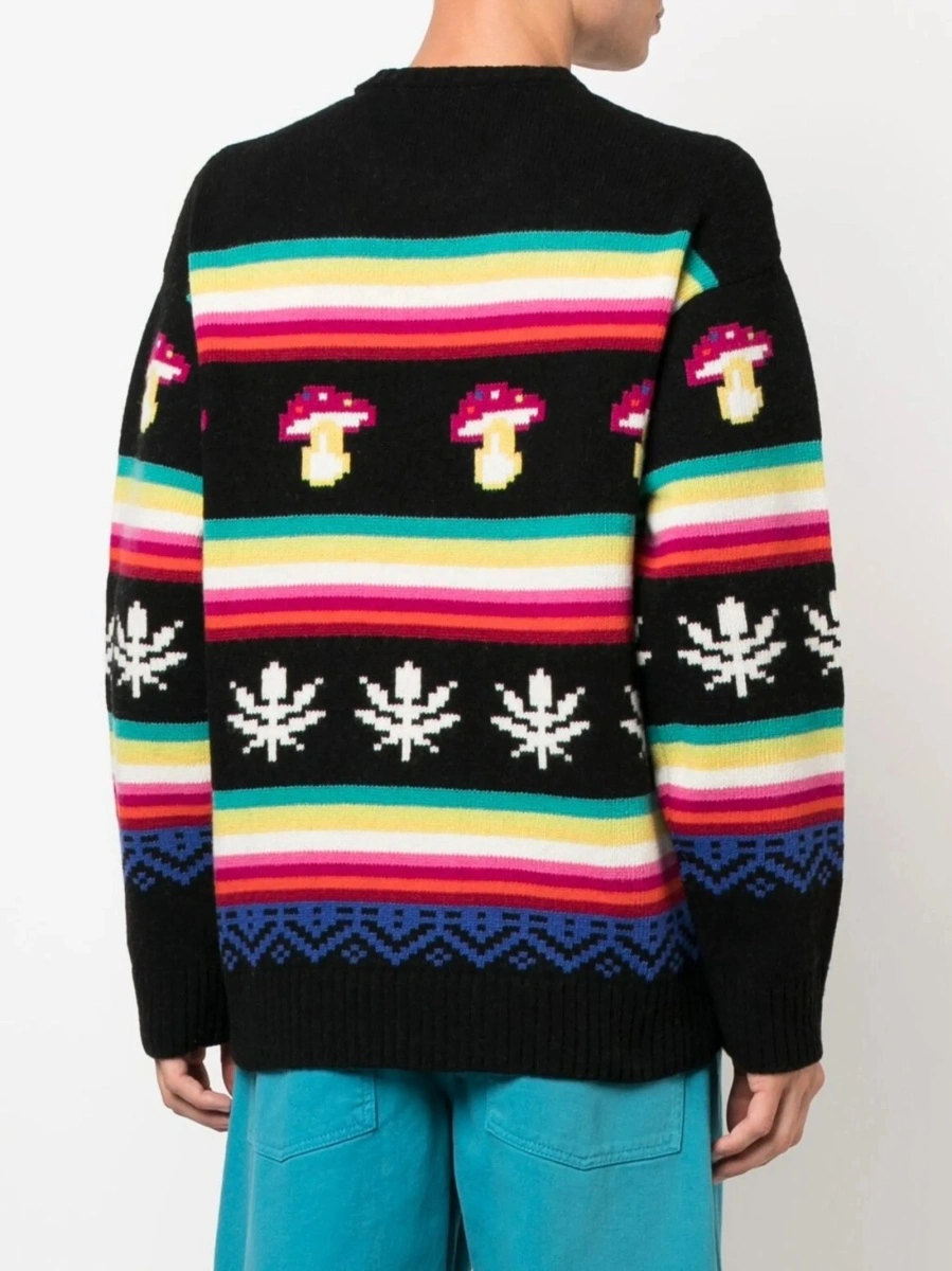 Pulover tricotat MSGM negru - Img 4