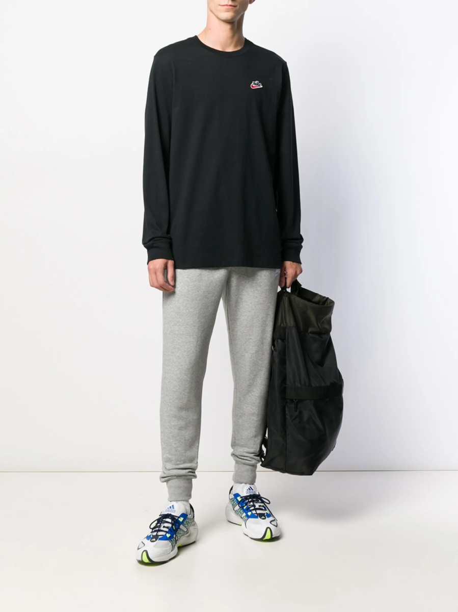 Pulover tricotat Nike negru - Img 2