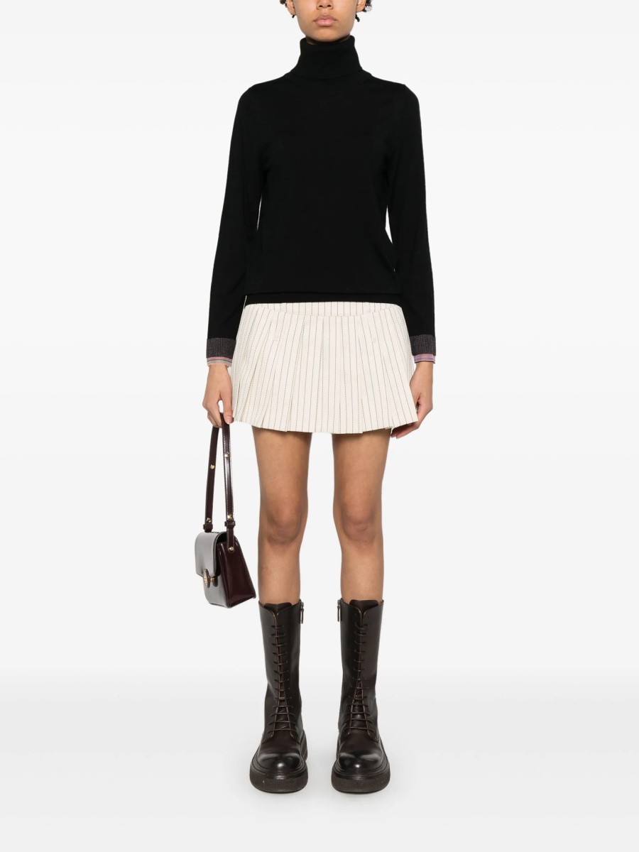 Pulover tricotat Paul Smith negru - Img 2