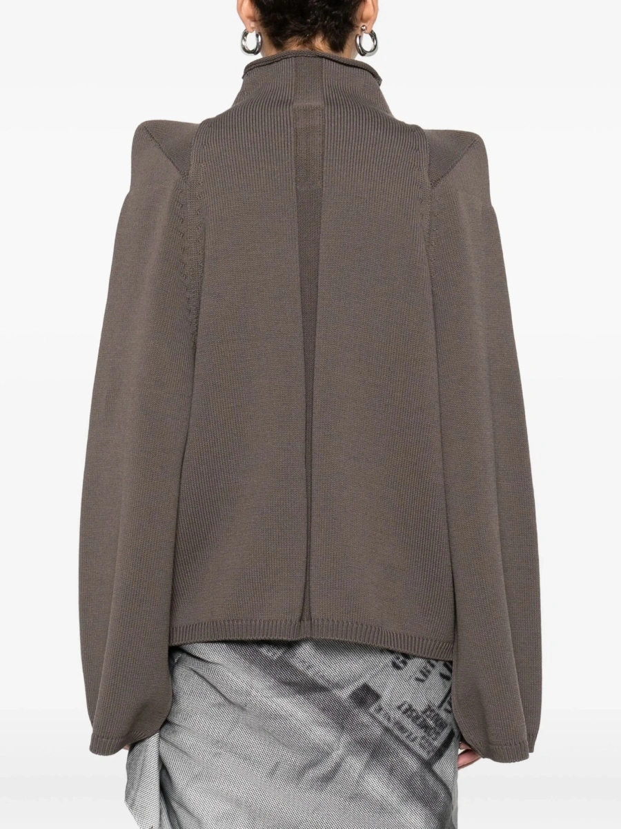 Pulover tricotat Rick Owens maro - Img 4