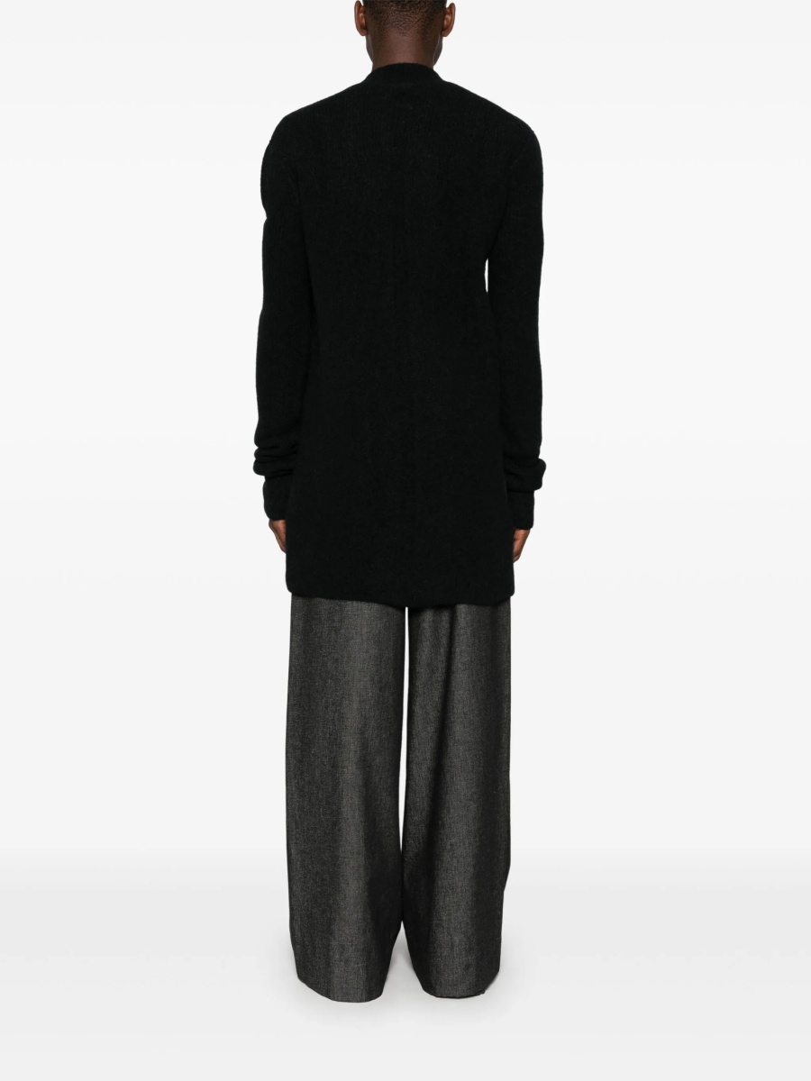 Pulover tricotat Rick Owens negru - Img 4